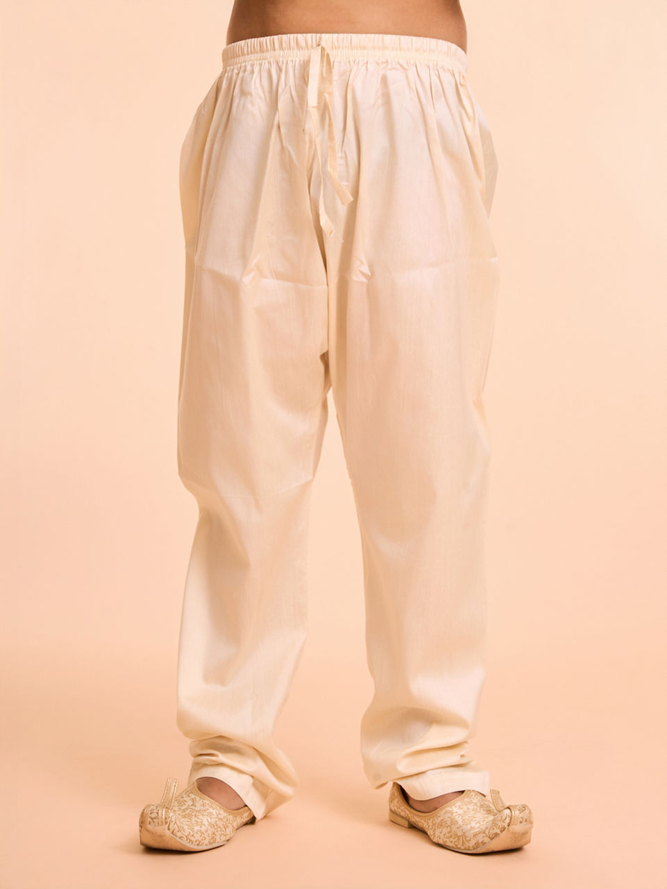 Manyavar Boys Sleek Dusty Pink Kurta Pajama Set