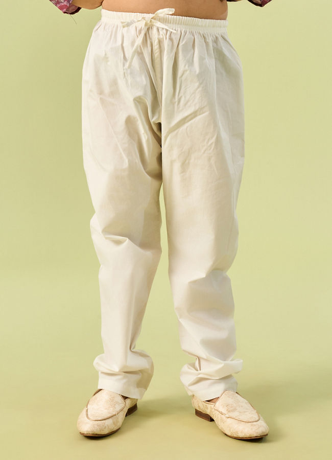 Manyavar Boys Mustard Elegance Kurta Pajama