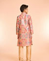 Manyavar Boys Elegant Beige Kurta Pajama