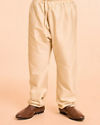 Manyavar Boys Dark Blue Elegance Kurta Pajama