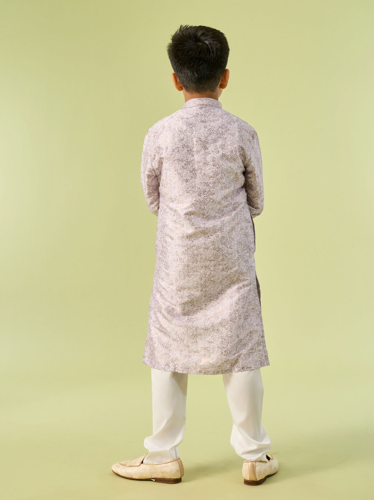Manyavar Boys Lilac Dreams Kurta Pajama Set
