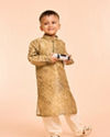 Manyavar Boys Emerald Elegance Kurta Pajama