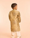 Manyavar Boys Emerald Elegance Kurta Pajama