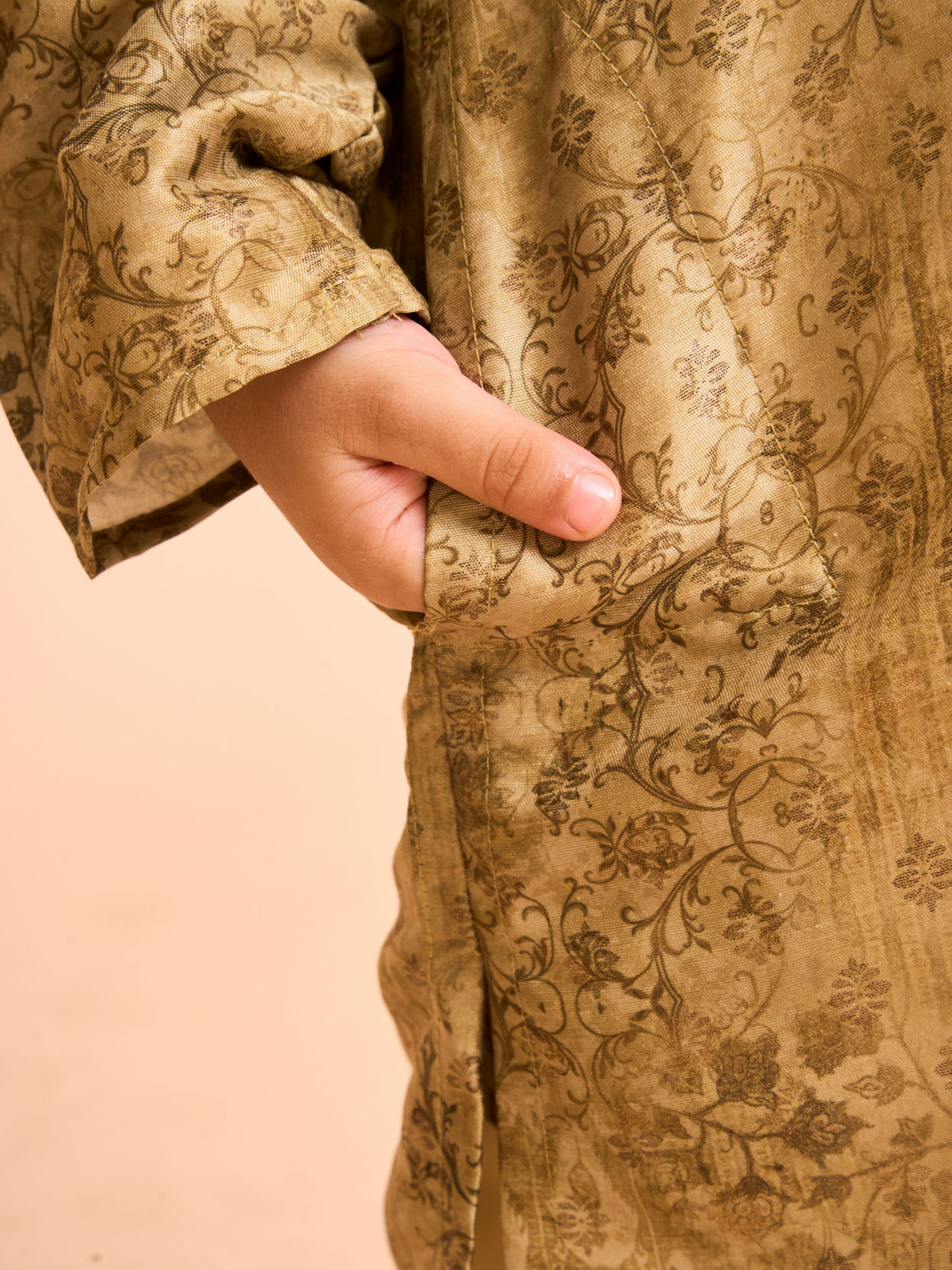 Manyavar Boys Emerald Elegance Kurta Pajama