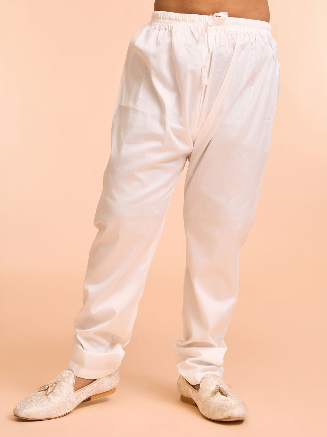 Manyavar Boys Grey Elegance Kurta Pyjama