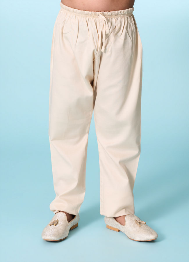 Manyavar Boys Regal Purple Kurta Pajama