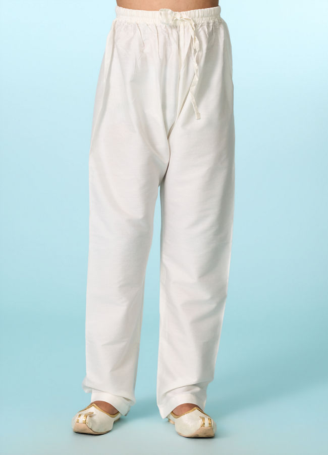 Manyavar Boys Radiant Green Kurta Pajama