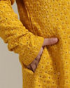 Manyavar Boys Mustard Magnetism Boys Kurta Pajama