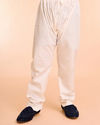 Manyavar Boys Teal Blue Cotton Kurta Pajama