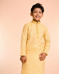 Manyavar Boys Sunlit Celebration Kurta Pajama