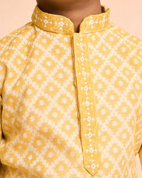 Manyavar Boys Sunlit Celebration Kurta Pajama
