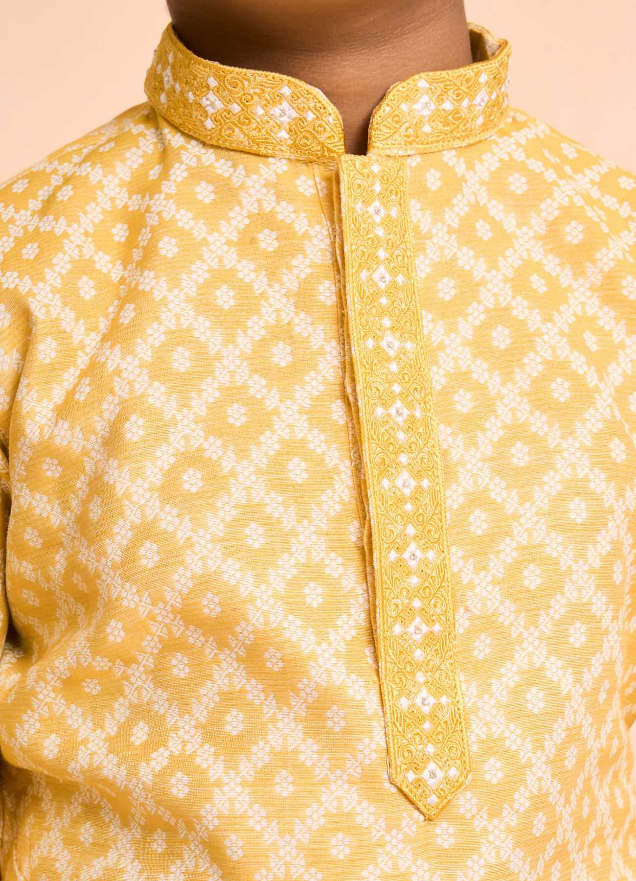 Manyavar Boys Sunlit Celebration Kurta Pajama