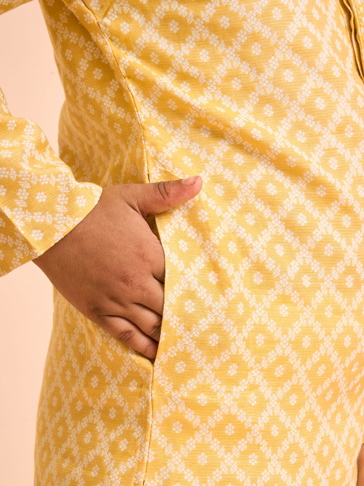 Manyavar Boys Sunlit Celebration Kurta Pajama
