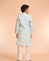 Manyavar Boys Light Blue Celebration Kurta Pajama
