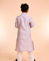 Manyavar Boys Lilac Festivity Kurta Pajama