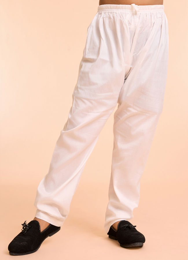Manyavar Boys Lilac Festivity Kurta Pajama
