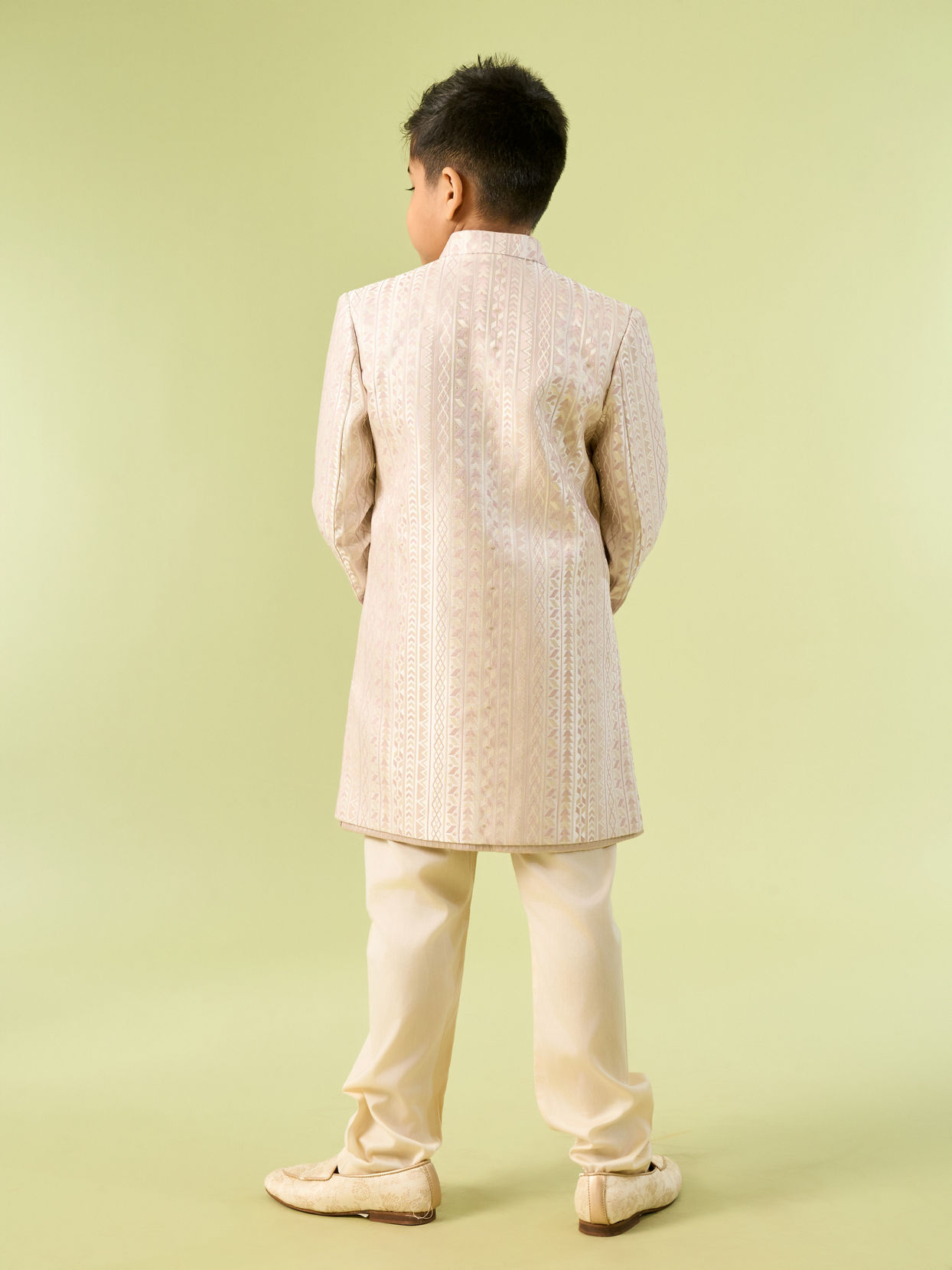 Manyavar Boys Pink Majesty Indo Western