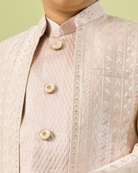 Manyavar Boys Pink Majesty Indo Western