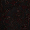 Boys Maroon Kurta with Charcoal Black Paisley Printed Jacket Set