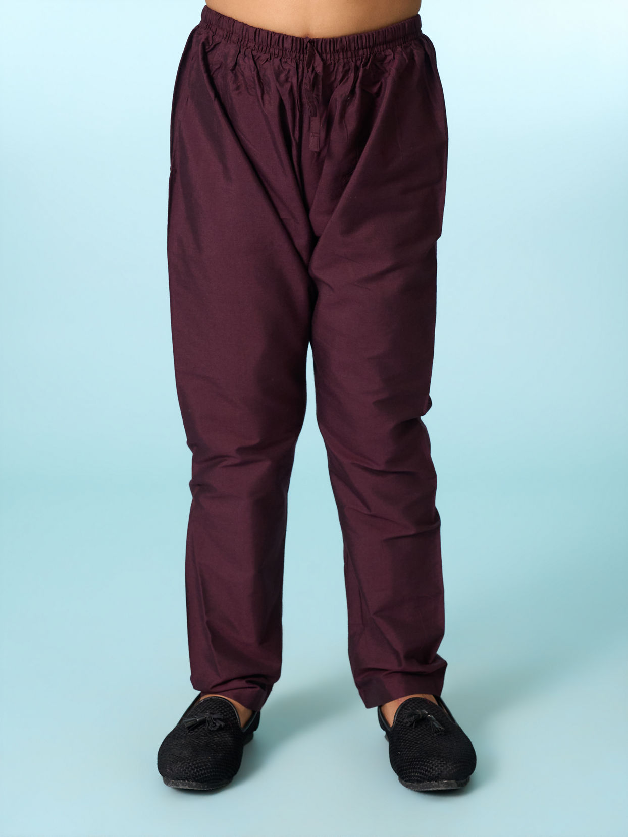 Manyavar Boys Majestic Velvet Kurta Jacket Set