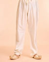 Manyavar Boys Elegant Cream Kurta Jacket Set