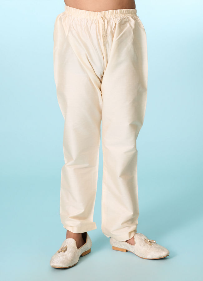 Manyavar Boys Lilac Kurta Jacket Set