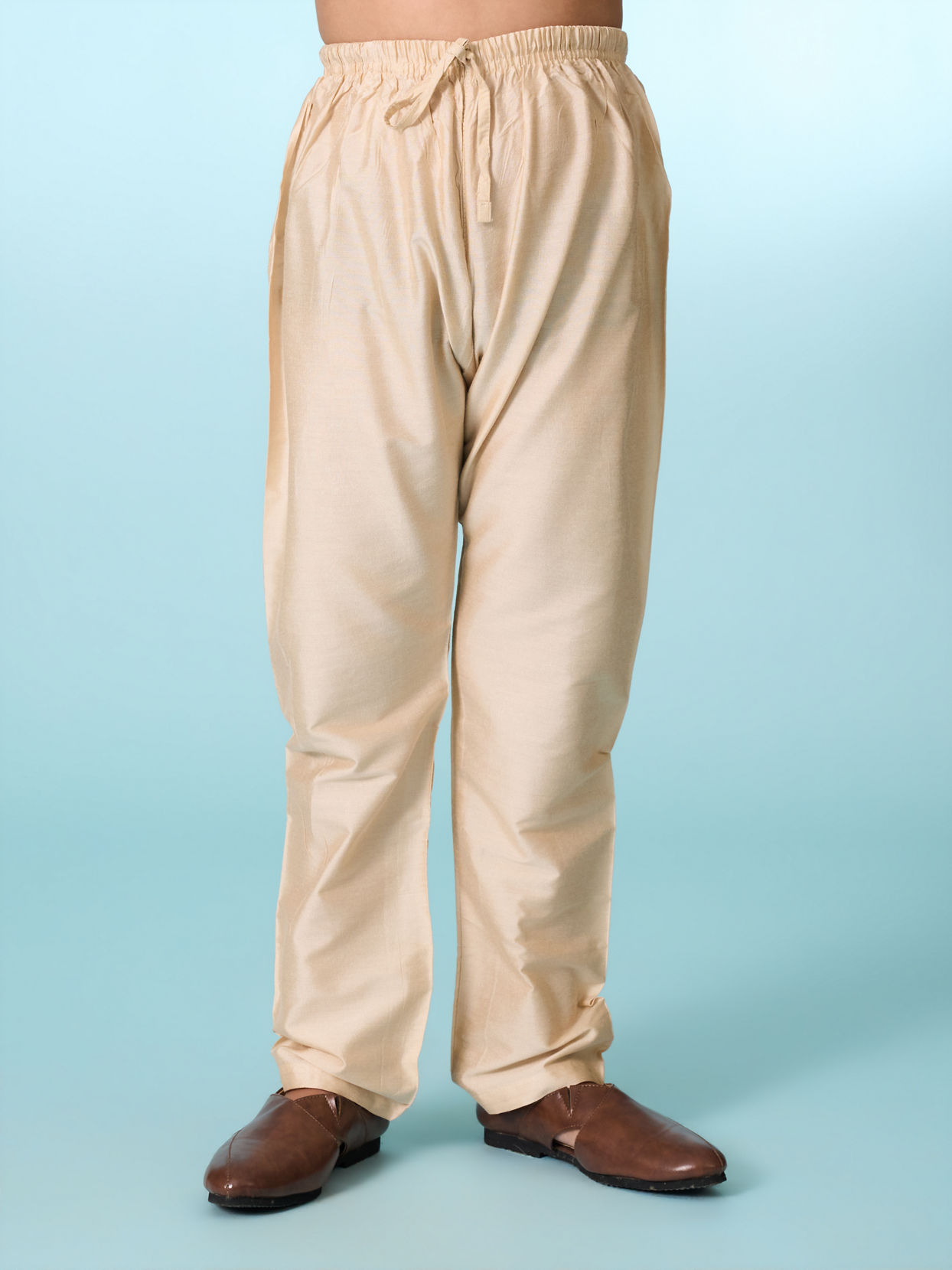 Manyavar Boys Beige Elegance Sherwani