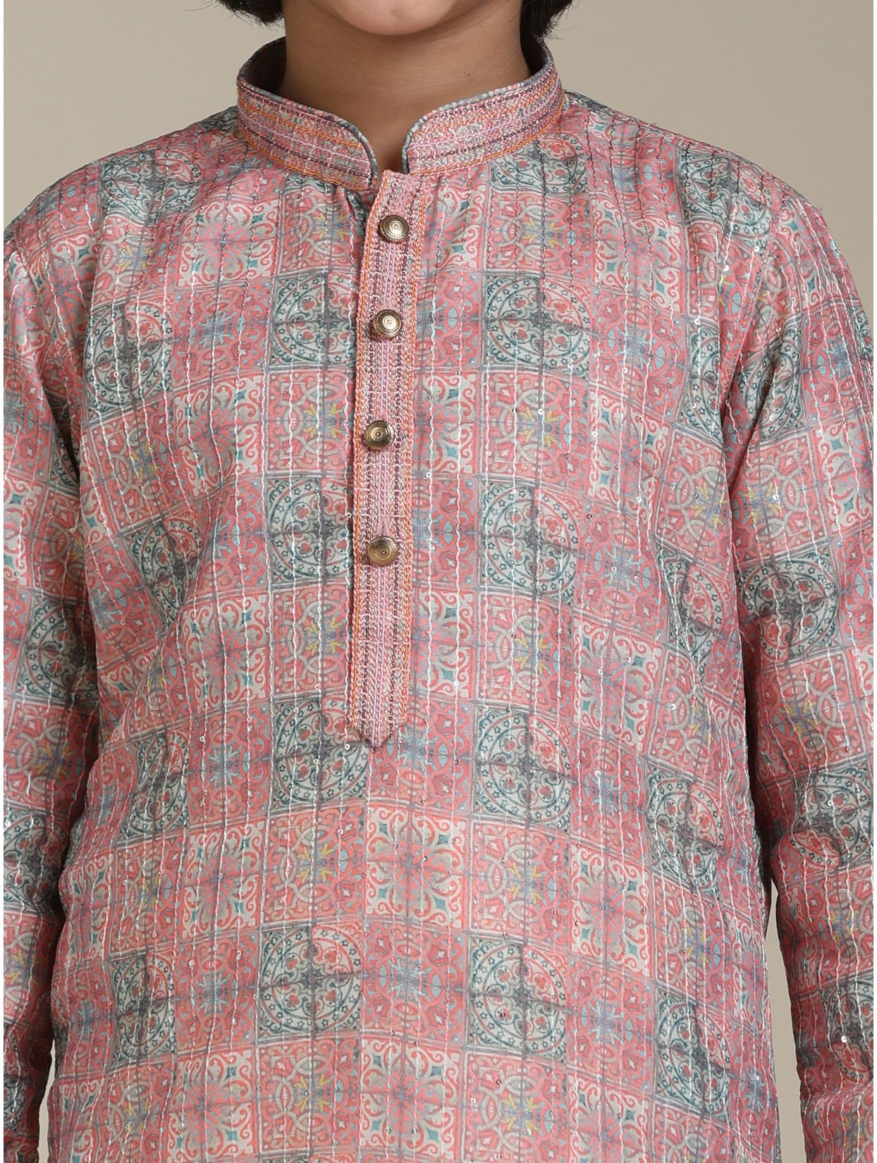 bittu-by-boys-pink-floral-printed-kurta-with-a-pink-pajama