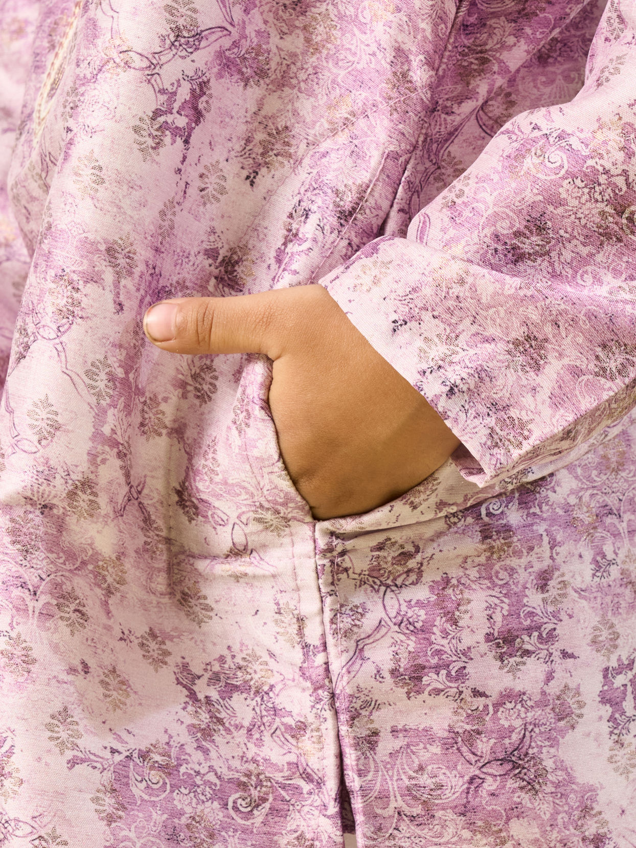 Manyavar Boys Lilac Kurta Pajama