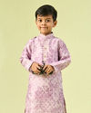 Manyavar Boys Lilac Kurta Pajama
