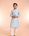 Manyavar Boys Sky Aura Kurta Pajama