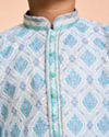Manyavar Boys Sky Aura Kurta Pajama