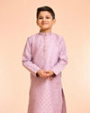 Manyavar Boys Regal Lilac Kurta Pajama