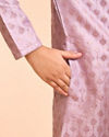 Manyavar Boys Regal Lilac Kurta Pajama