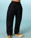 Manyavar Boys Classic Black Kurta Pajama Set