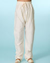 Manyavar Boys Cream Tradition Sherwani