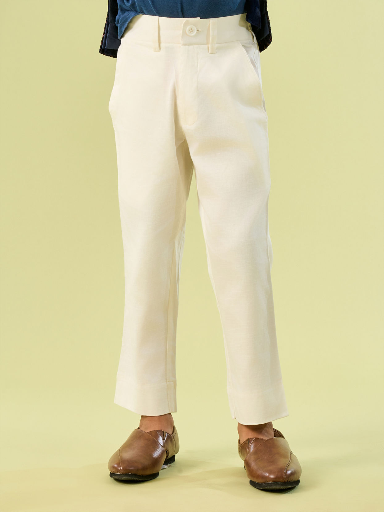 Manyavar Boys Regal Royal Blue Indo Western