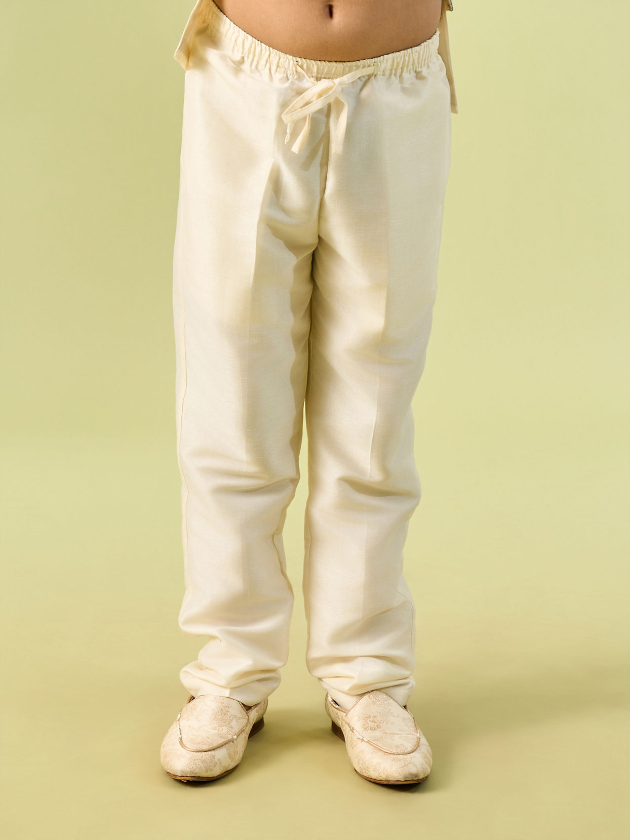 Manyavar Boys Charming Cream Indo Western