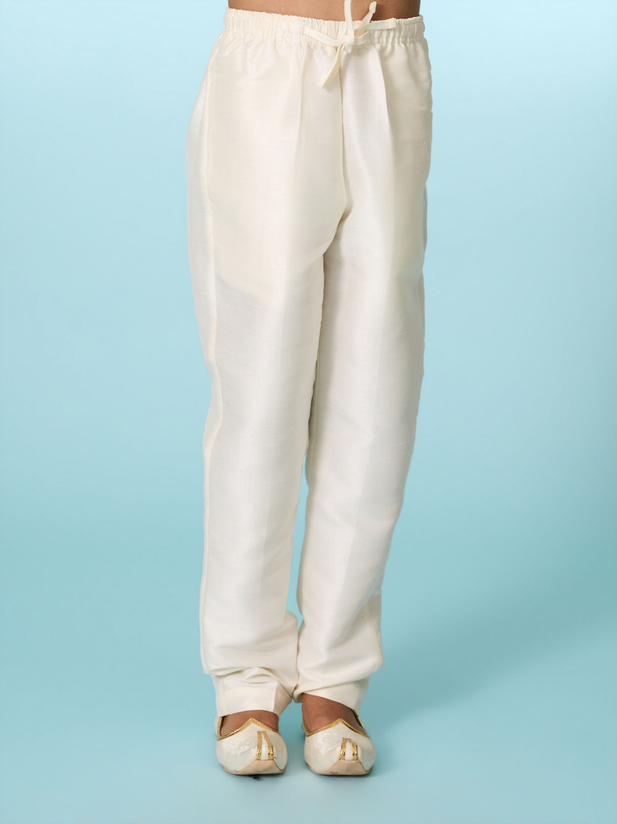 Manyavar Boys Cream Sophisticated Charm Indo Western