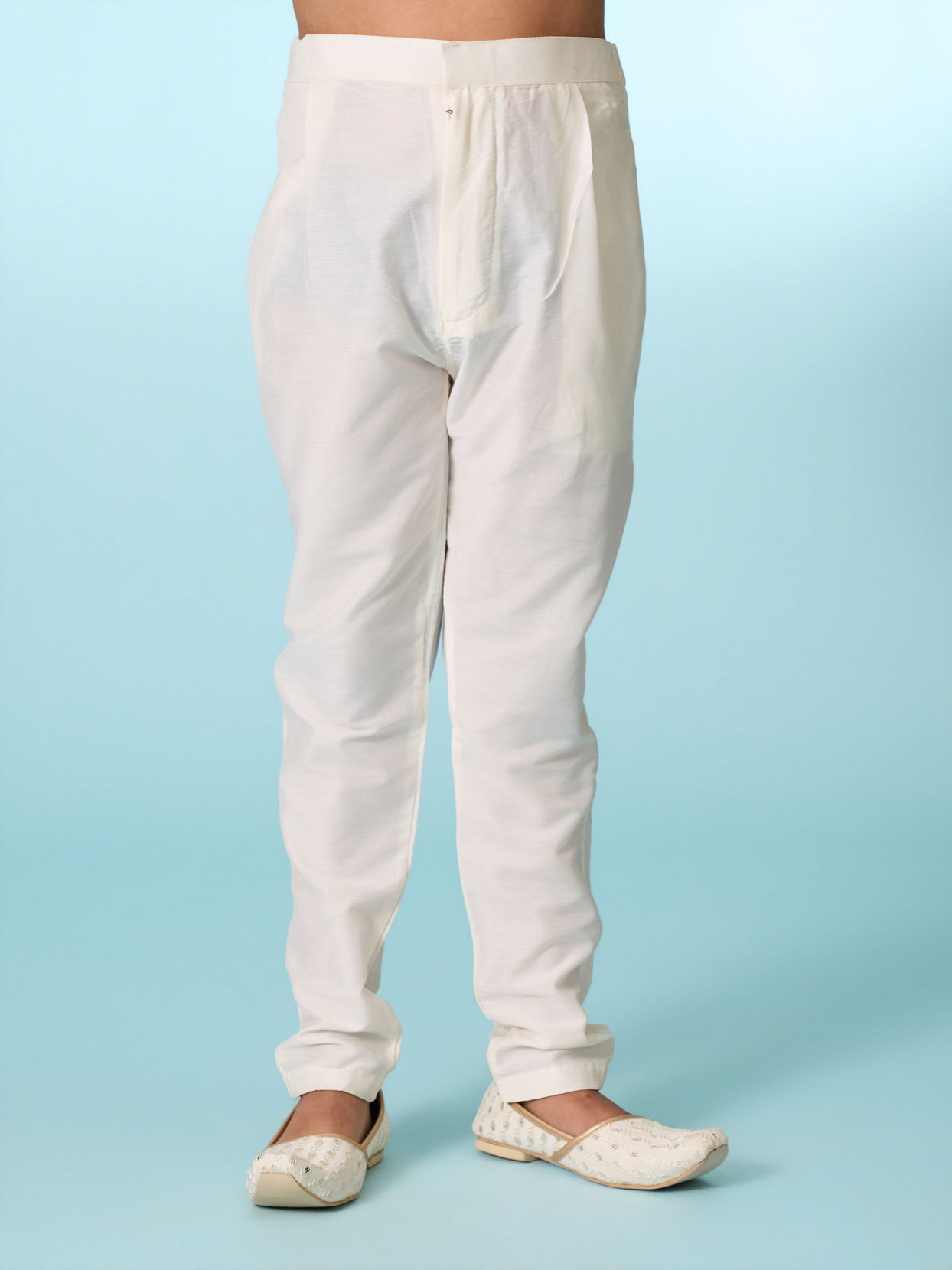 Manyavar Boys Cream Elegance Kurta Jacket Set