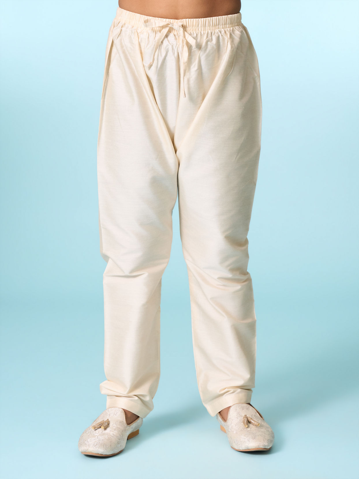 Manyavar Boys Regal Red Kurta Jacket Set