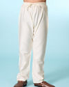 Manyavar Boys Regal Cream Kurta Set Jacket