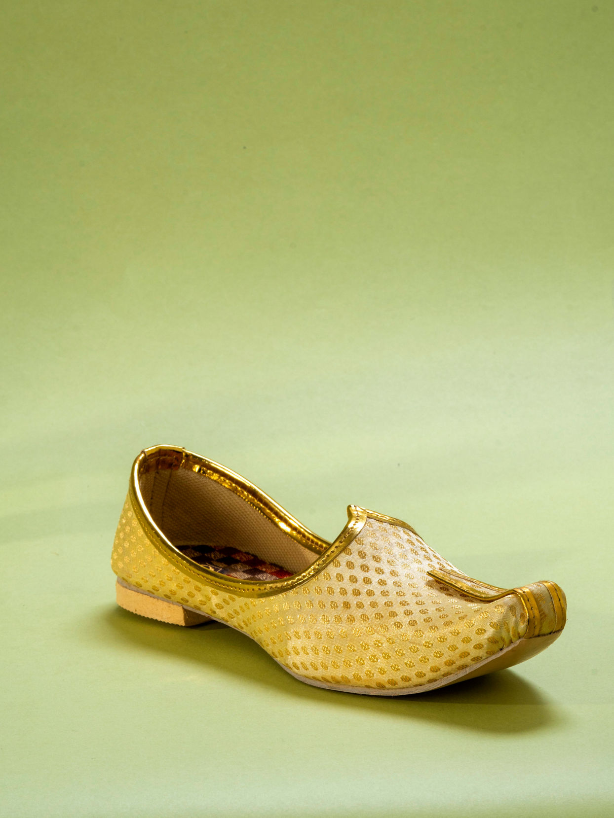 Manyavar Boys Classic Beige Boys Jooti