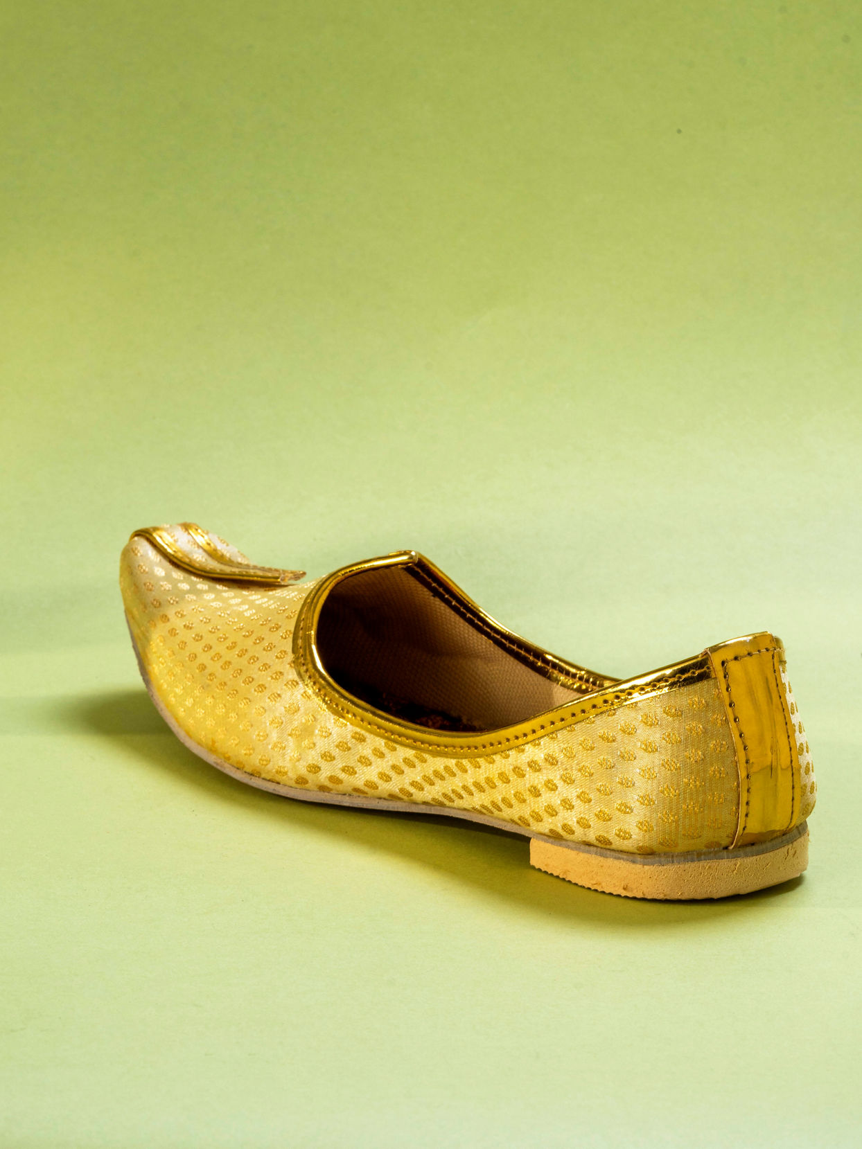 Manyavar Boys Classic Beige Boys Jooti