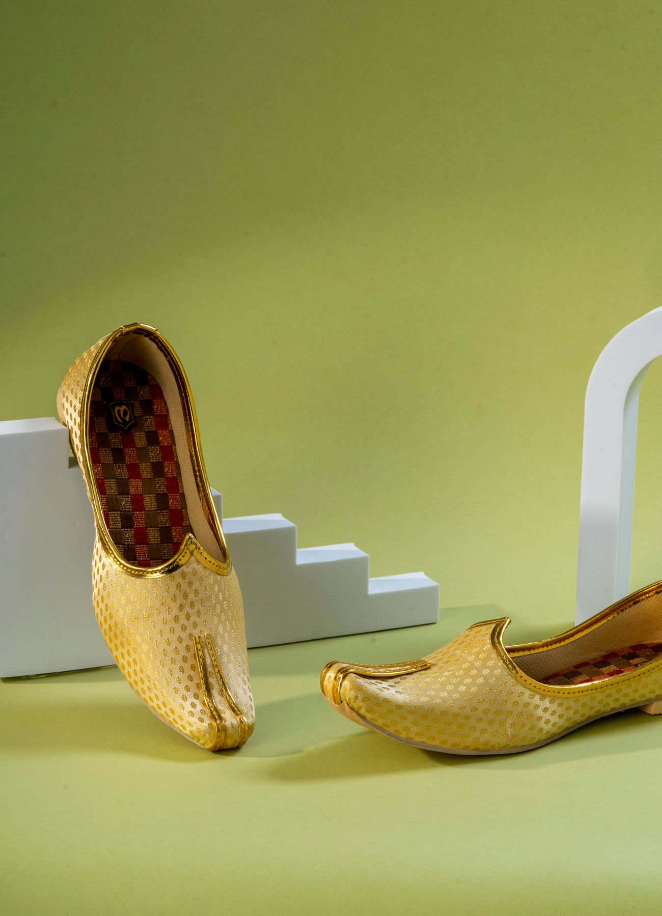 Manyavar Boys Classic Beige Boys Jooti