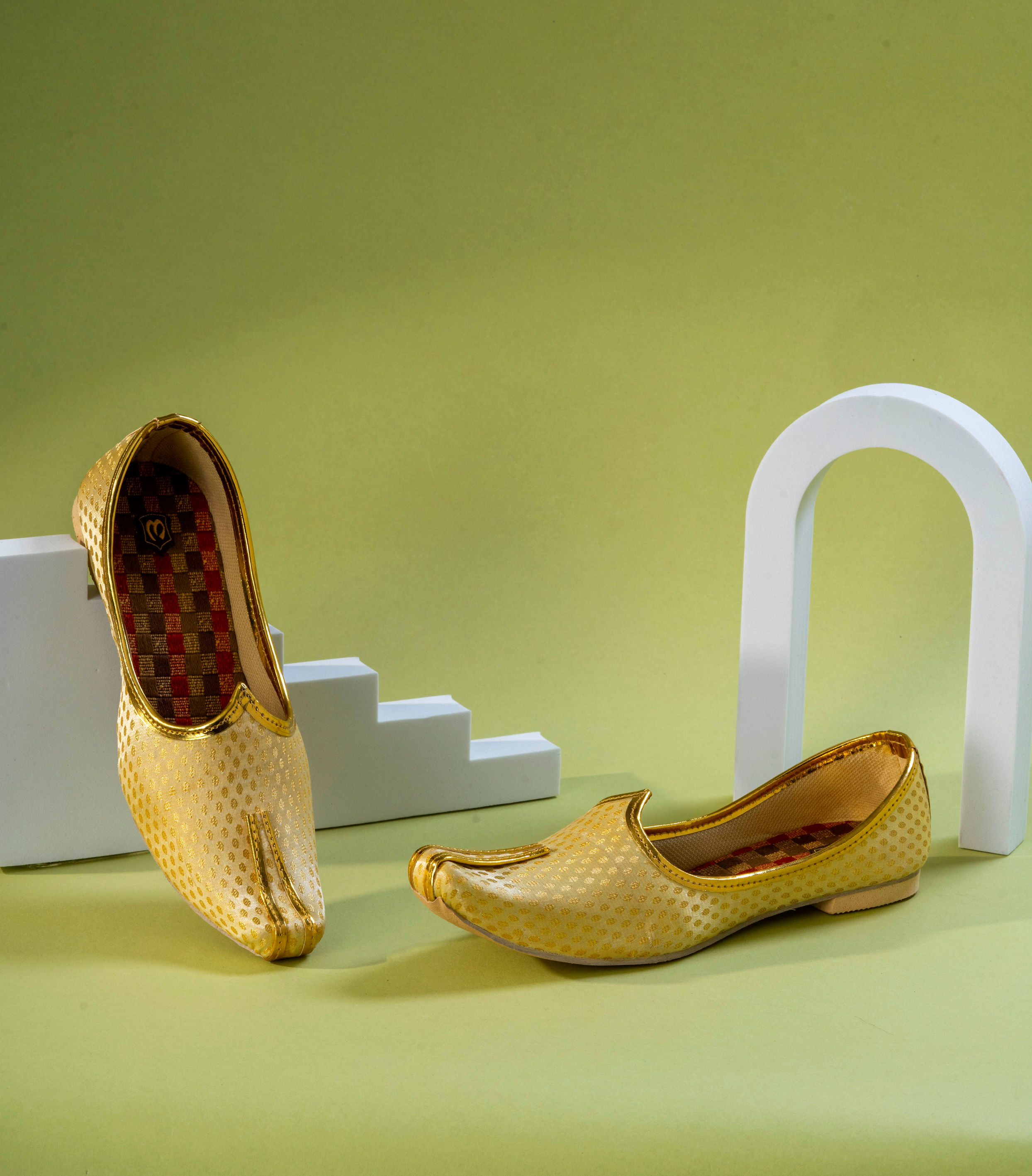 Manyavar Boys Classic Beige Boys Jooti