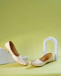 Manyavar Boys Celestially Cream Jooti