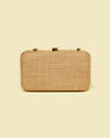 Mohey Women Beige Silk with Hand Embroidery and Moti Work Bag