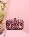 Mohey Women Wine Elegance Clutch Bag