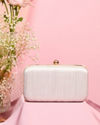 Mohey Women Elegant Beige Clutch Bag